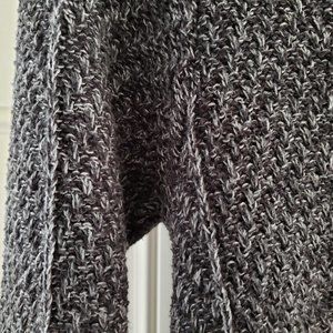 Tunic Sweater, Black marbled, by Eight Eight Eight